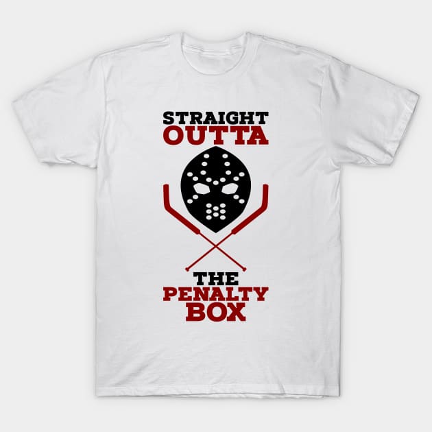 Straight Outta The Penalty Box T-Shirt by LemoBoy